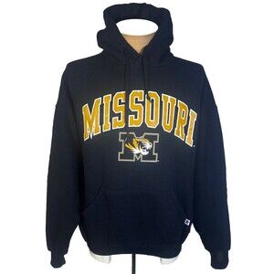 Vintage Mizzou Tigers University Of Missouri Russell Athletic Hoodie
